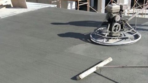 Helikopter perdahlı beton 